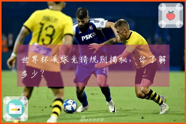 世界杯滚球竞猜规则揭秘，你了解多少？